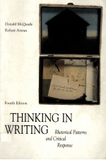 Thinking in writing:rhetorical patterns and critical response