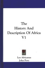 THE HISTORY AND DESCRIPTION OF AFRICA VOL.1