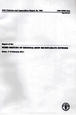 FAO FISHERIES AND AQUACULTURE REPORT NO.980 REPORT OF THE THIRD MEETING OF REGIONAL BODY SECRETARIAT
