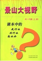 课本中的是什么 为什么 怎么办 初一代数 上