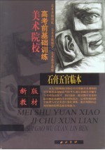 美术院校高考前基础训练 石膏五官临本