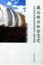 藏北牧业社会变迁 达村和宗村牧民权利享有的人类学考察