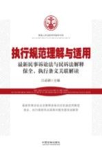 执行规范理解与适用 最新民事诉讼法与民诉法解释保全、执行条文关联解读
