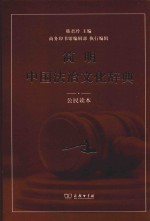 简明中国法治文化辞典 公民读本