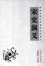 新编白话中国通俗历史演义 宋史演义