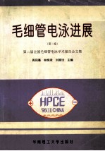 毛细管电泳进展 第二届全国毛细管电泳学术报告会文集 第2卷