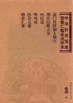 中华针灸宝库 贺普仁临床点评本 清卷6 凌门传授铜人指穴 周氏经络大全 内经述 喉风论 医会元要 痧症汇要
