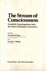 THE STREAM OF CONSCIOUSNESS:SCIENTIFIC INVESTIGATIONS INTO THE FLOW OF HUMAN EXPERIENCE