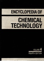ENCYCLOPEDIA OF CHEMICAL TECHNOLOGY VOLUME4