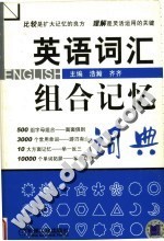 英语词汇组合记忆词典