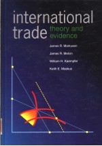 INTERNATIONAL TRADE THEORY AND EVIDENCE