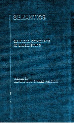 SEMANTIC CRITICAL CONCEPTS IN LINGUISTICS VOLUME 3