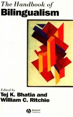 THE HANDBOOK OF BILINGUALISM