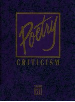 POETRY CRITICISM VOLUME 51