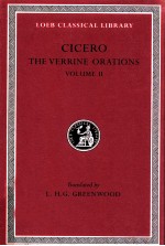 CICERO THE VERRINE ORATIONS VOLUME 2