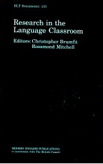RESEARCH IN THE LANGUAGE CLASSROOM