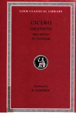 CICERO PRO SESTIO IN VATINIUM