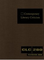 CONTEMPORARY LITERARY CRITICISM VOLUME 280