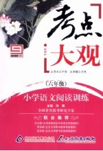 考点大观 六年级 小学语文阅读训练