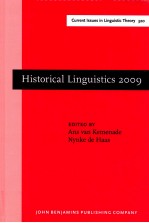 HISTORICAL LINGUISTICS 2009