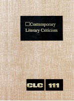 CONTEMPORARY LITERARY CRITICISM VOLUME 111