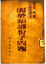 关于知识份子问题