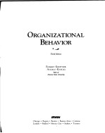 ORGANIZATIONAL BEHAVIOR THIRD EDITION