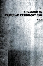 ADVANCES IN VASCULAR PATHOLOGY 1989 VOLUME 2
