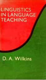 LINGUISITICS IN LANGUAGE TEACHING