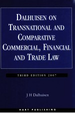 DALHUISEN ON TRANSNATIONAL AND COMPARATIVE COMMERCIAL,FINANCIAL AND TRADE LAW
