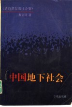 中国地下社会 清前期秘密社会卷