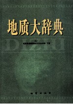 地质大辞典 5 地质普查勘探技术方法分册 下