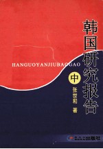 韩国研究报告 中