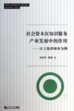 社会资本在知识服务产业发展中的作用 以上海律师业为例