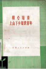 精心培育上山下乡知识青年