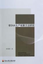 非SNA生产核算方法研究