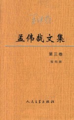 孟伟哉文集 第3卷 黎明潮