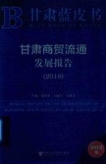 2018甘肃商贸流通发展报告 2018版