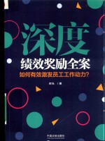 HR人力资源管理图书 深度绩效奖励全案 如何有效激发员工工作动力 2018新版