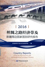 丝绸之路经济带及新疆周边国家国别研究报告 2016版