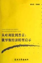 从叶利钦到普京 俄罗斯经济转型启示