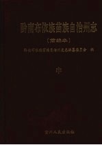 黔南布依族苗族自治州志 中 简编本