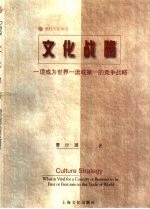 文化战略 一项成为世界一流或第一的竞争战略