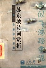 唐宋诗词赏析 苏东坡诗词赏析