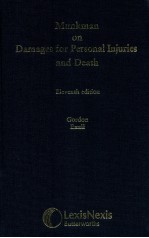 MUNKMAN ON DAMAGES FOR PERSONAL INJURIES AND DEATH ELEVENTH EDITION