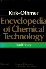 encyclopedia of chemical technology third edition volume 21