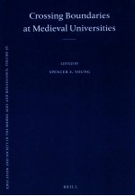 CROSSING BOUNDARIES AT MEDIEVAL UNIVERSITIES