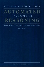Handbook of automated reasoning; volume II