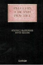 P&I CLUBS LAW AND PRACTICE FOURTH EDITION
