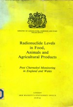 Radionuclide levels in food